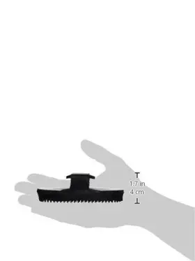 780231436341 INTREPID INTERNATIONAL Rubber Horse Curry Brush #3