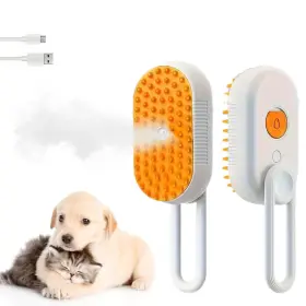 445053199111 JAOPINK Spritz Defur Comb Cat Steam Brush Cl