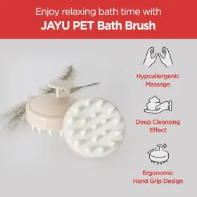 809739890256 JAYU PET Shower Groomer Shampoo Brush Cat Dog #3