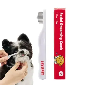 809739890461 JAYU PET Facial Comb Dog Tear Stain Remover