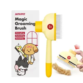 809739890560 JAYU PET Magic Brush Cat Shedding Dual Steel