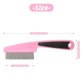 313042552582 JEGTEW Flea Lice Comb Dogs Cats Promotes Hair #2