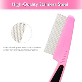 313042552582 JEGTEW Flea Lice Comb Dogs Cats Promotes Hair #3