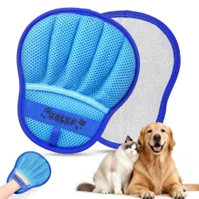 GLOVE003 JGLXF Pet Hair Removal Glove Dogs Cats Electrostatic