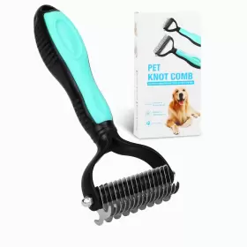 748743964127 JINT XIAN Pet Tool Undercoat Rake Dogs Cats Safe