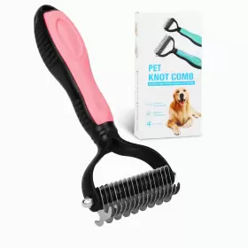 748743964134 JINT XIAN Pet Tool Undercoat Rake Dogs Cats Safe