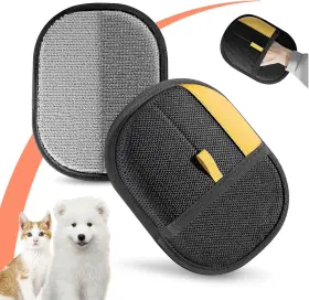 Jr-phrg JIOROOS Pet Hair Remover Gloves Cats Dogs Removal