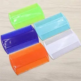 313039478451 JJLFRESHENERS Pet Dog Flea Comb Hair Cat Double #2