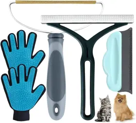 445002327367 JLVAUVT Pet Hair Remover Set Dog Cat Carpet Rug