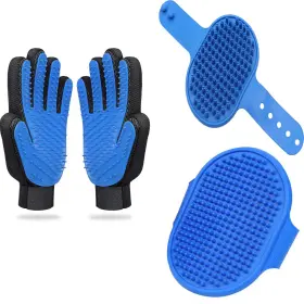 744110349351 JOANGIHC Pet Brush Set Shampoo Hair Bathing