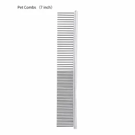 797241414320 JOUMOSWK Pet Dog Cat Steel Comb Space #3