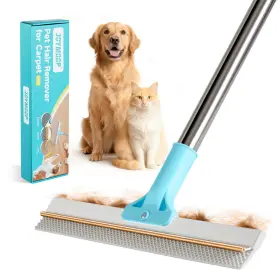 6D-CMQ-JM JOYMOOP Pet Hair Removal Tool Handle Carpet Rake