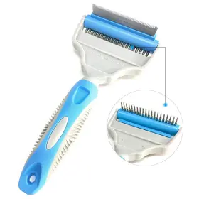 445023370373 JOYPAWS Deshedding Comb Dog Brush Dual Rake Pets