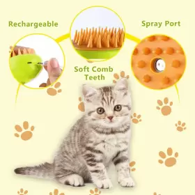 764167184835 JUMGUN Cat Steam Brush Release Cleaning #2