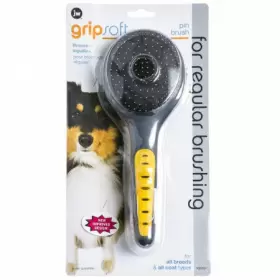 65004 JW Pet Gripsoft Pin Dog Brush Coated Pack #3