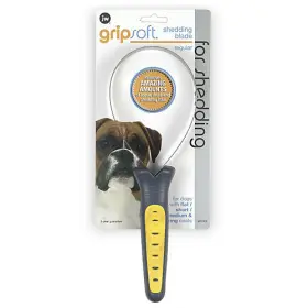 208346 JW PET Gripsoft Dog Shedding Blade