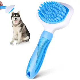 KACCTYEN-BRUSHES-HDO103991 KACCTYEN Silicone Dog Bath Brush