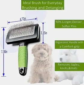 749727241494 KAIRUISHUANG Slicker Brush Golden Doodle Dog #3