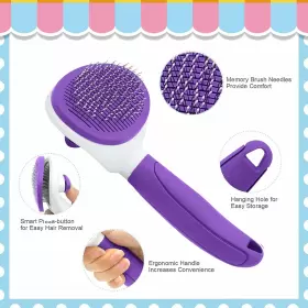 705887908349 KALAMANDA Cat Brushes Dog Brush Shedding Comb #3