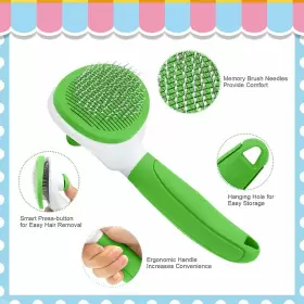 712142261293 KALAMANDA Cat Brushes Dog Brush Shedding Comb #3