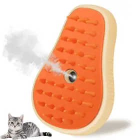 745635843676 KALAMANDA Cat Steam Brush Steamy Silicone Comb