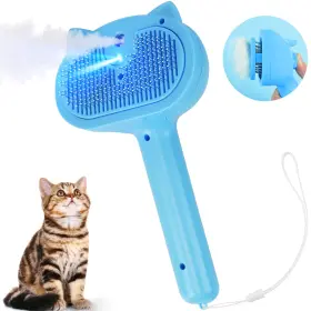 780139814616 KALAMANDA Pet Steam Brush Dogs Cat Haired