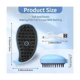 784728209555 KALAMANDA Cat Steam Brush Steamy Silicone Pe #2