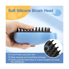 784728209555 KALAMANDA Cat Steam Brush Steamy Silicone Pe #3