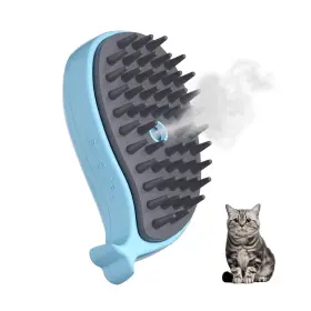 784728209555 KALAMANDA Cat Steam Brush Steamy Silicone Pe
