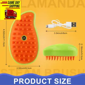 CAT-G-001 KALAMANDA Steam Brush Steamy Cleanser Silicone Bru #2