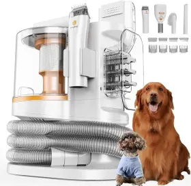 710D-ORANGE KANPETS Dog Vacuum Shedding Dust Tool
