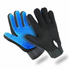 763961413882 KAVAVE Pet Gloves Gentle Brush Shedding Hair