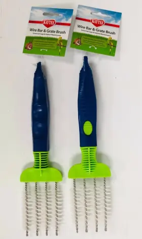 045125631180 KAYTEE Pet Wire Bar Grate Cleaning Brush Animals