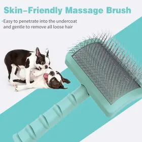 N093 KEENIGH Firm Slicker Brush Dogs Goldendoodles Pin Brus #2