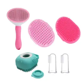715748840107 KEEPLKVOC Dog Bath Shampoo Hair Brush Cat