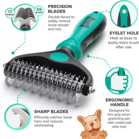 445001081048 KID GALAXY INC Say Goodbye Shedding Double Rake #3
