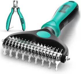 445001081048 KID GALAXY INC Say Goodbye Shedding Double Rake