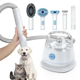 955600824720 KIMORE Pet Brush Set Vacuum Hair Noise Block