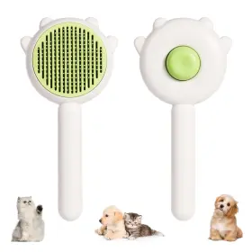E35220-21 KINBOM Magic Pet Comb Brush Release Hair Cleaner