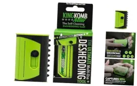 P170-002 KING KOMB Cleaning Deshedding Brush Cats Kittens