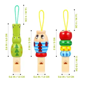IUB17384586OZGV8W KISANGEL Whistle Toy Loud Sound Infant Baby #2