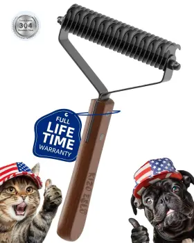727240441195 KIZO ESLO Undercoat Rake Cats Dog Brush Shedding