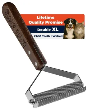 B0FJLF2DJ5 KIZO ESLO Dog Brush Shedding Undercoat Rake Cats