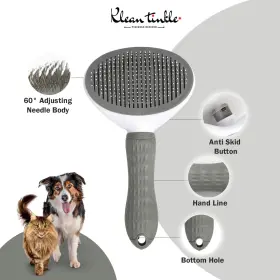 728434698227 KLEAN TINKLE Cleaning Cat Brush Hair Dog Pet Too #3