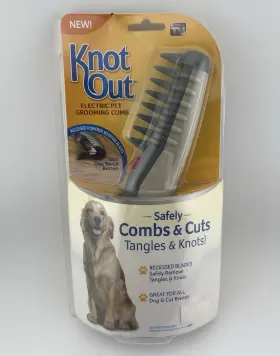 KN011124 KNOT OUT Electric Pet Cats Dogs Combs Cuts Knots