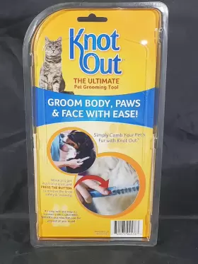 KNO11124 KNOT OUT Electric Pet Brush Combs Cuts Great #2