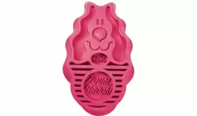 035585511030 KONG Zoom Groom Dog Puppy Shedding Rubber Brush