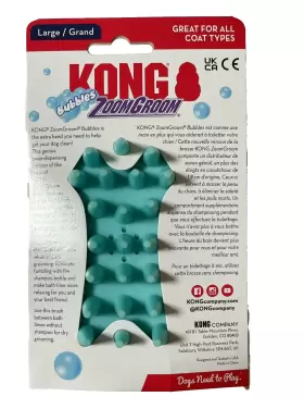 R0823 KONG Zoomgroom Bubbles Dog Brush Soap Dispenser #3