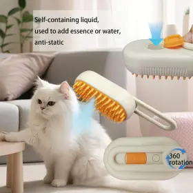 743366465976 KOOVDEM Cat Steam Brush Shedding Dog #2