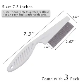 689908262095 KOPAL Flea Comb Dogs Cats Pet Lice Remove Eggs #2